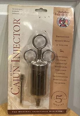 NIP Chef William's Signature Series Cajun Injector Marinade Injectable 6  • $10