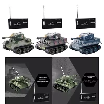 RC Battle Tank Mini Remote Control Fight Tank Remote • $18.50