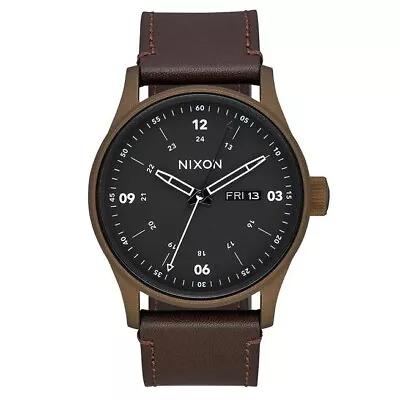 Watch NIXON The Sentry Brown - 42 MM A105 2950 • £103.98