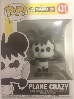 Funko Pop Disney #431 Plane Crazy Mickey Mouse Vinyl Figure • $12.99