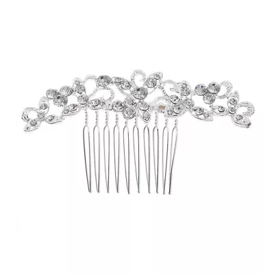 Vintage Hair Comb Wedding Hair Comb Bride Hair Comb Silver Hair Comb • $8.51