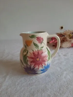 Edward Radford Hand Painted Floral Jug Vase Vintage Rare 20s 30s Art Deco Retro • £18