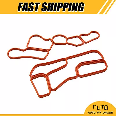 Engine Oil Filter Housing Gasket Set ONE Custom For Mercedes-Benz 2721840080 • $14.49