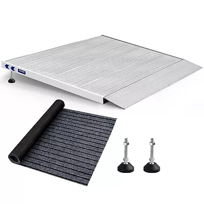 Aluminum 36  L X36 W Ramp For Wheelchair For Home StepsThreshold • $169.99