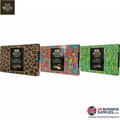 Beech's Dark Chocolates Original Mint Fruit Or Chocolate Coffee Creams 2x150g • £13.98