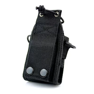 MCS20A Radio Case Holder Nylon Holster Solid Walkie Talkie Universal Pouch • £7.54