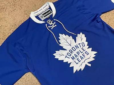 Size XL Toronto Maple Leafs 2016/17 Home Circa Men's NHL Blue Hockey Jersey • $119.99