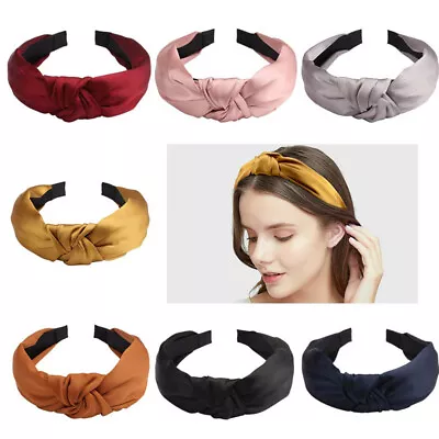 Women Girls Soft Alice Bands Hair Head Band  UK • £2.89