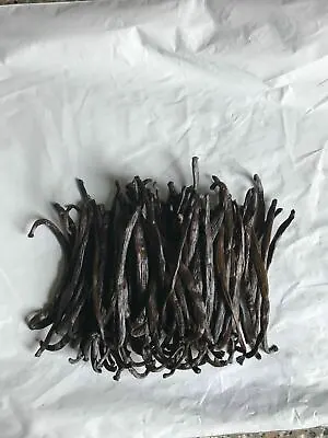 50 Extract Grade Tahitian Vanilla Beans Grade B (4 Inches) | Tahitian Tahitentis • $37.99