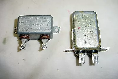 Two Aerovox Micamold 1uF 400VDC Oil Capacitors Tube Amps Tested Good • $15.99