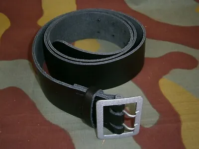£28.55 • Buy Belt Leather Officer German Belt, WW2 German Officer Black Leather Belt