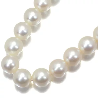 Auth MIKIMOTO Necklace Akoya Pearl 7.5-8.0mm 14K 585 Yellow Gold • $2085.91