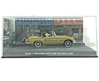 JAMES BOND 007 Collection MGB - THE MAN WITH THE GOLDEN GUN Scale Model Toy 1/43 • £13.99
