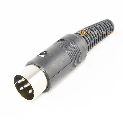 6 Pin Din Male Plug Connector For Audio Equipment & Vintage Computer Systems • £3.49