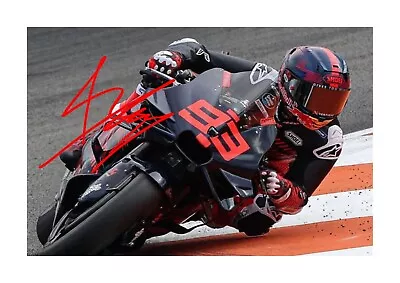 Mark Marquez Ducati Repro Autograph Poster With Choice Of Frame • $12.33