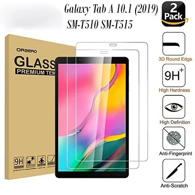 2PC Tempered Glass Screen Protector For Samsung Galaxy Tab A 10.1 2019 T515 T510 • £4.99