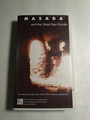 MASADA AND THE DEAD SEA SCROLLS VHS FARMS MORMON STUDIES BYU Museum Exhibit Rare • $8