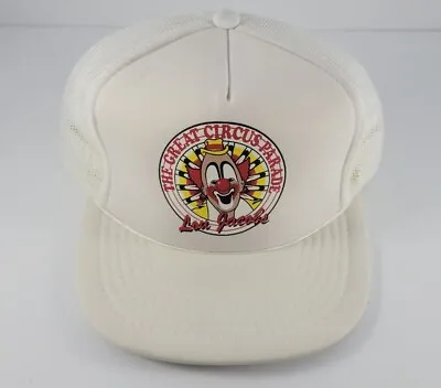 Vtg 80s Circus Circus Vegas Casino Trucker Hat  • $25