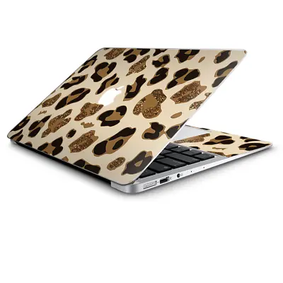 Skin Wrap For Macbook Air 11 Inch  Leopard Glitter Print (not Real Glitter) • $14.98