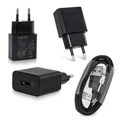 $32.03 • Buy Cable Cord Socket Wall Charger Quick Charching 2.0 Rapide Fast Original SONY