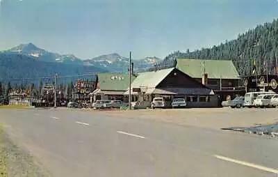 Mill Creek California Childs Meadows Resort Mobil Station Vintage Postcard U2184 • $10.75