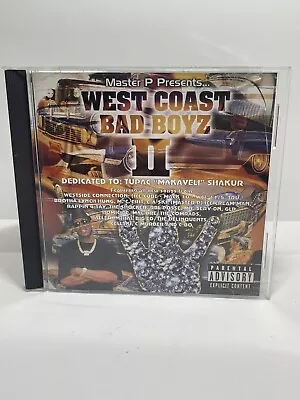 Master P Presents West Coast Bad Boyz II Master P CD NO LIMIT 2 Tupac • $22