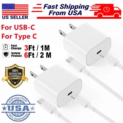 For Motorola Moto G Pure Stylus 5G 2023 20W USB C Fast Wall Charger Type-C Cable • $6.39