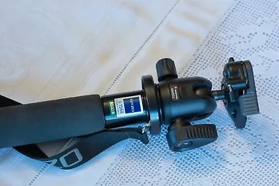 Gitzo G 1658 Carbon Monopod With Manfrotto 494 Rc Head Mint Condition. • £105