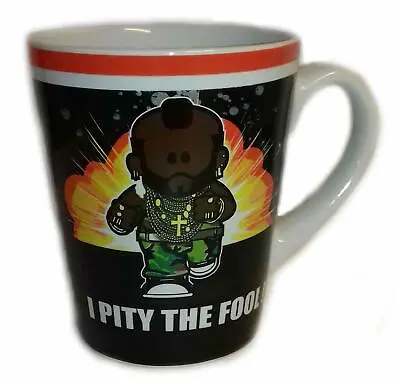 Weenicons I Pity The Fool Mr T A Team Retro Coffee Mug Cup New In Gift Box • £6.95
