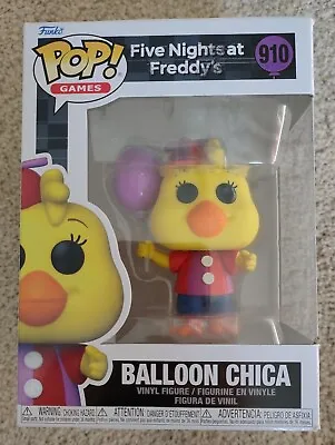 £8.99 • Buy Five Nights At Freddy's: Security Breach - Balloon Chica #908 Vinyl Figure Funko