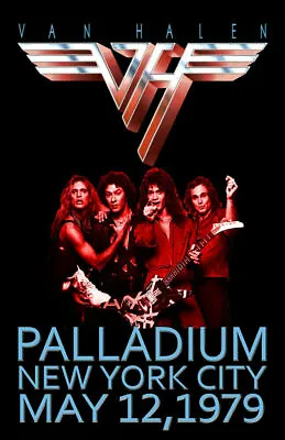 Van Halen Replica *palladium* 1979 Concert Poster • $13.99