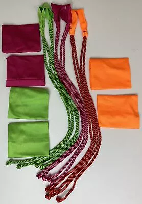 Ultimate Warrior Multicolor Tassels And Wristbands Set Of 2 Costume • $19.99