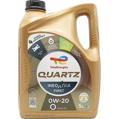 Total Quartz Ineo Xtra First 0w-20 Advanced Synthetic Engine Oil 5L 5 Litres • £51.95