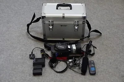 Defective Canon DM-XM2 E Professional MiniDV Camcorder With Hardcase And Extras • £149