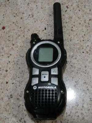 MOTOROLA TWO WAY RADIO WALKIE TALKIE MR350R MR350R - Black • $19.98