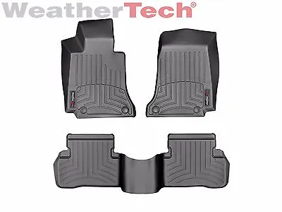 WeatherTech Floor Mats FloorLiner For Mercedes C-Class Sedan 2015-2019 Black • $241.90