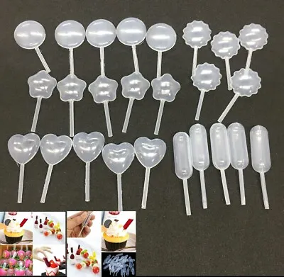 50 Pieces Plastic Squeeze Transfer Pipettes Dropper For Cupcake Ice Cream 4ml  • $4.95