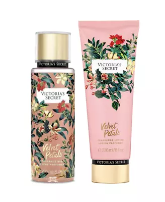 Victoria's Secret Velvet Petals Fragrance Mist + Lotion Set • $39.50