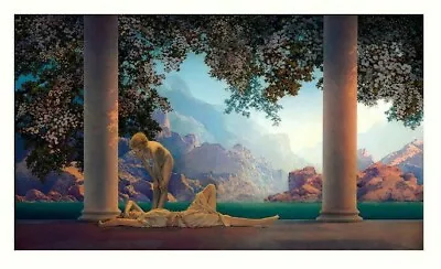 Daybreak Maxfield Parrish 18  X 31  Art Nouveau Giclee Print • $55