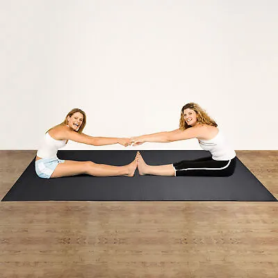 6x8/6x4 Ft Extra Large Exercise Mat For Yoga Pilates Fitness Home Non Slip 6mm • $59.90