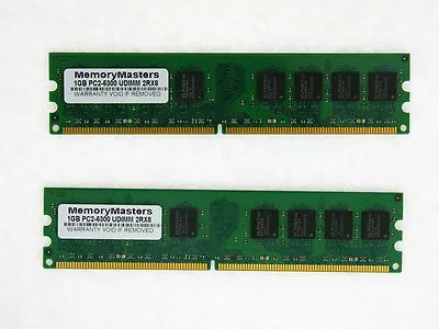 2GB Kit 2X 1GB DDR2 PC2-5300 667Mhz Dell XPS 210 400 410 420 600 700 710 Memory • $14.98