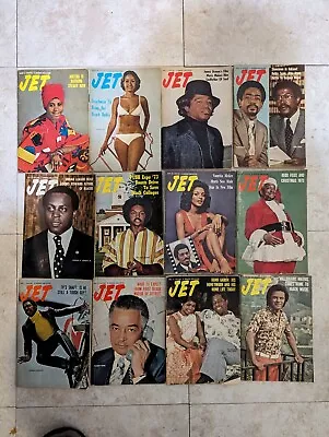 Lot Of 26 Vintage JET Magazines From 1970s No Missing Pages • $9.99