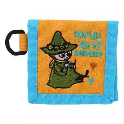Moomin Coin Purse P Embroidery Case Snufkin Thoughts Scandinavian Small Planet C • $33.99