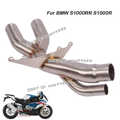 For BMW S1000RR 2017-2018 / S1000R 2017-2020 Exhaust Middle System Link Pipe • $136.80