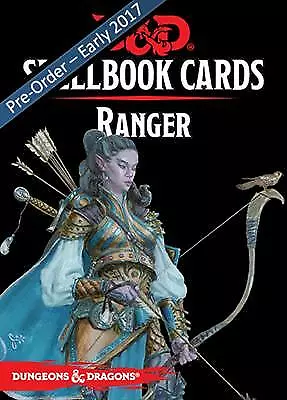 $14.95 • Buy D&D: Spellbook Cards: Ranger Deck (46 Cards)