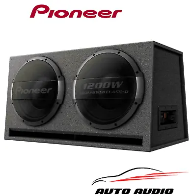 £379.99 • Buy Pioneer TS-WX1220AH 12  Dual Subwoofer Box 3000Watts With Built In Amplifier
