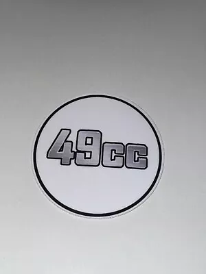 49cc 4 Stroke Motorized Engine Decal White • $6