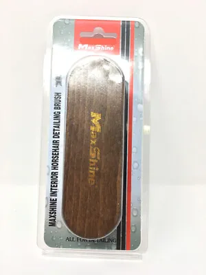 Maxshine Horsehair Brush For Leather Seats And Upholstery • £6.99