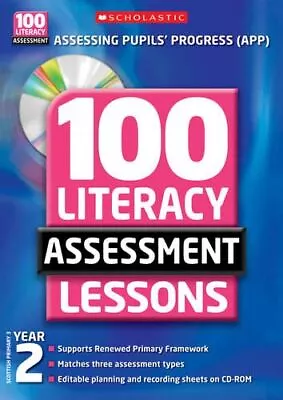 £35 • Buy 100 Literacy Assessment Lessons: Year, Eileen Jones,Mike Ph, New