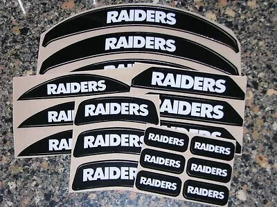 LAS VEGAS OAKLAND RAIDERS ALT Bumper Football Helmet Decal Qty (1) FULL 3M 20MIL • $5.25